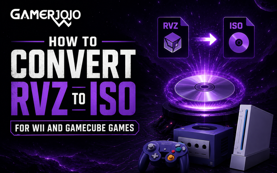 How to Convert RVZ to ISO for Wii and GameCube Games